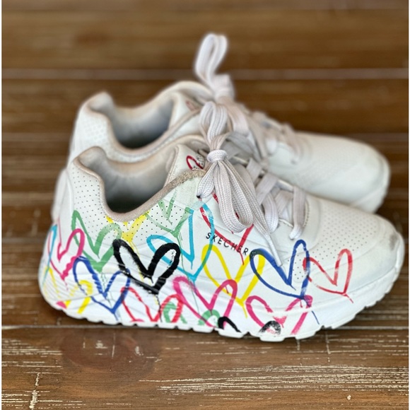 Skeckers sneakers, Air-cooled memory foam, Sz 11.5 - Picture 7 of 9